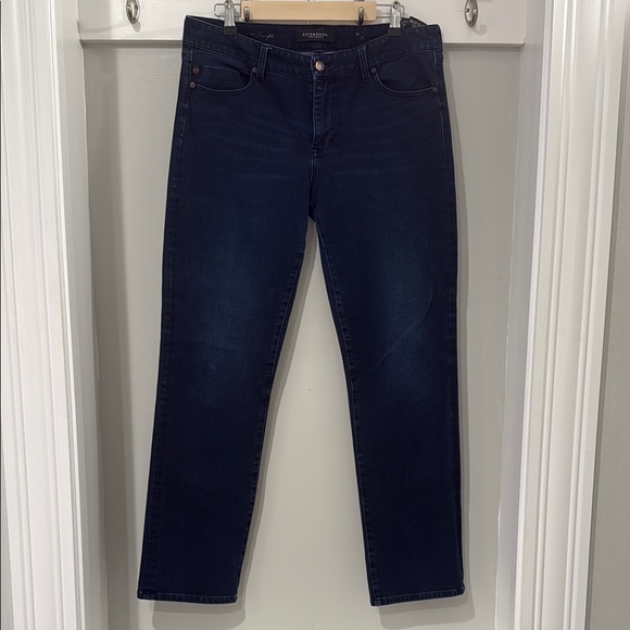 Liverpool Blue Straight Jeans Classic Denim - Picture 1 of 5